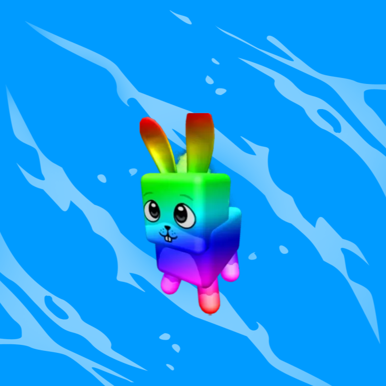 Chroma Fire Bunny Pet
