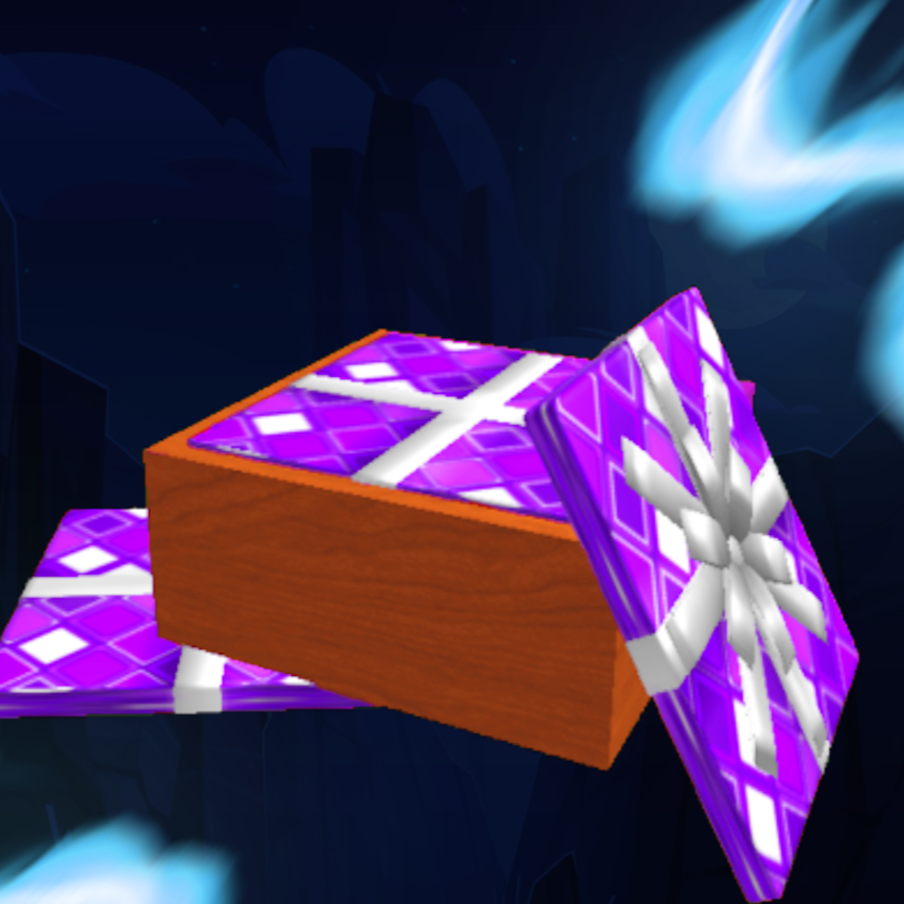Box of Purple Wrapping Paper