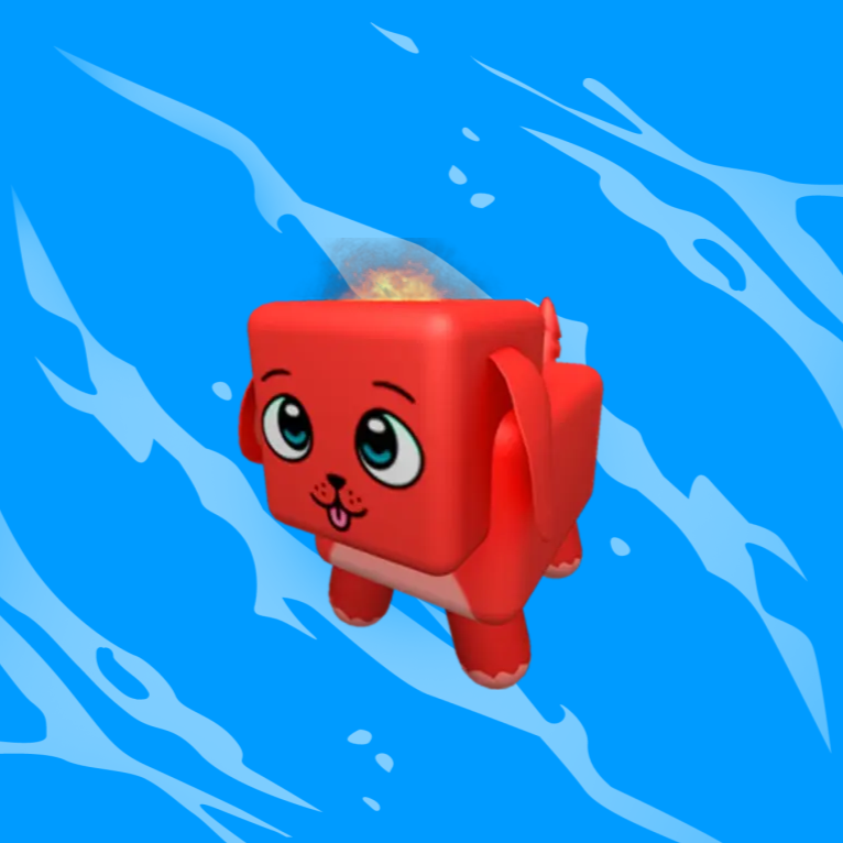 Fire Dog Pet