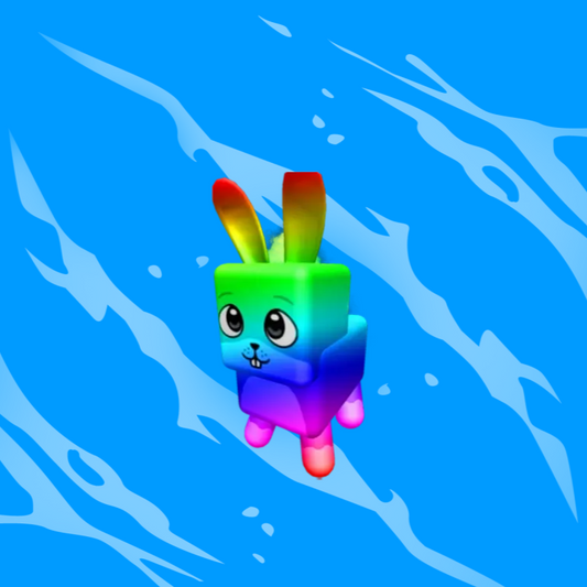 Chroma Fire Bunny Pet