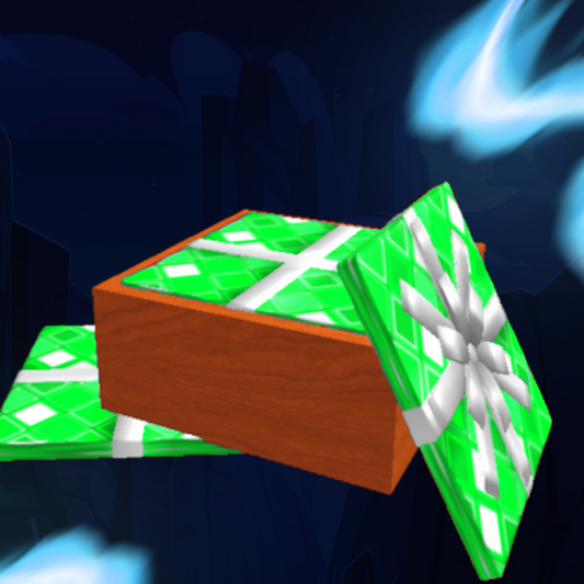 Box of Green Wrapping Paper