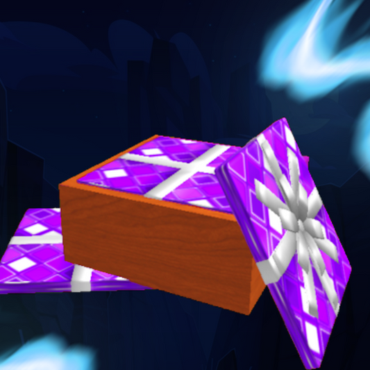 Box of Purple Wrapping Paper