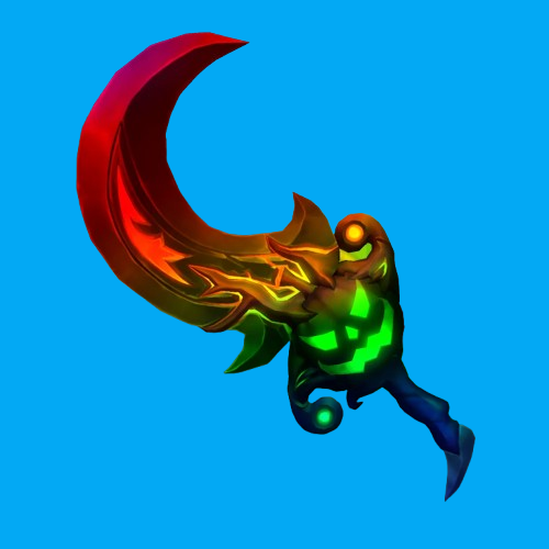 Chroma Ember Sickle Knife